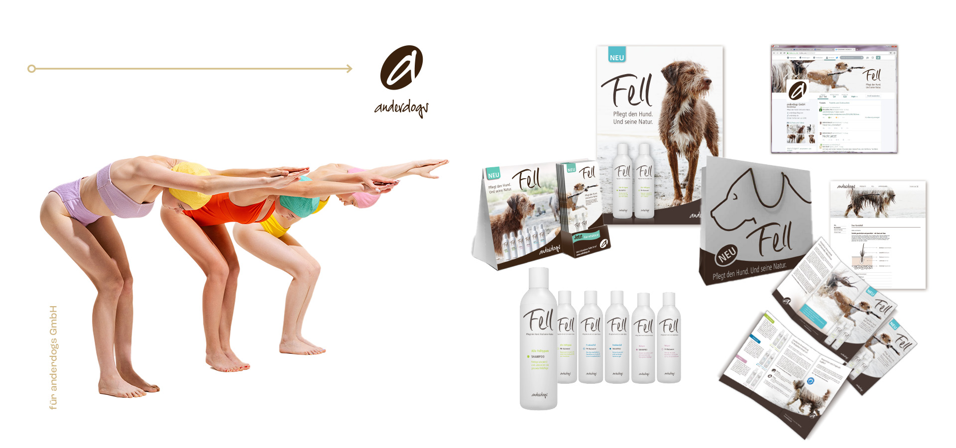 Brand Image anderdogs Grafik Design | Branding- und Kommunikationslösungen | Corporate Design | Logogestaltung | Produktdesign | Werbekampagnen | Illustration | Ausstellungsexponate | Wegeleitsysteme